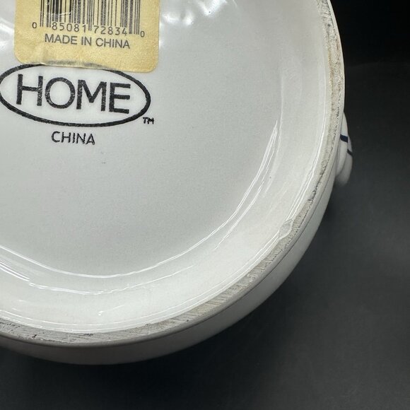 Vtg Blue Tulip Pitcher Home by Target Cottagecore Shabby Chic Farmhouse Kitchen - Picture 10 of 16